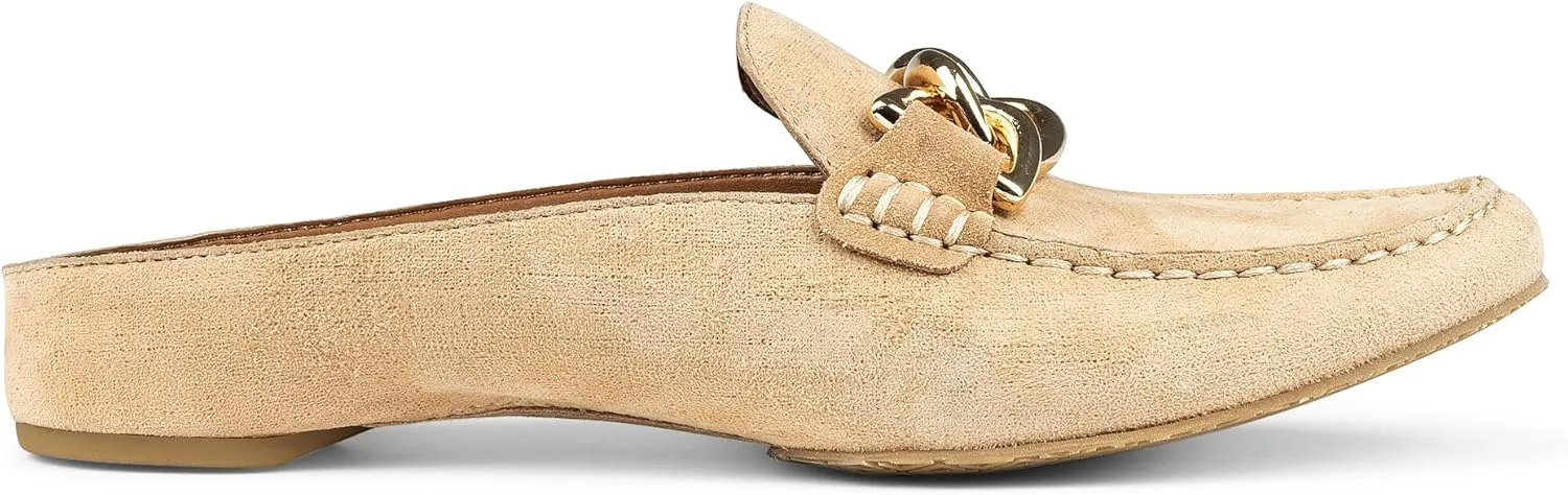 Donald Pliner Women's Barney Distressed Metallic Mule