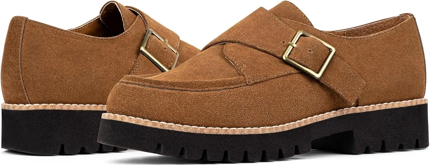 Donald Pliner Women's Elody Suede Monk-Strap Loafer