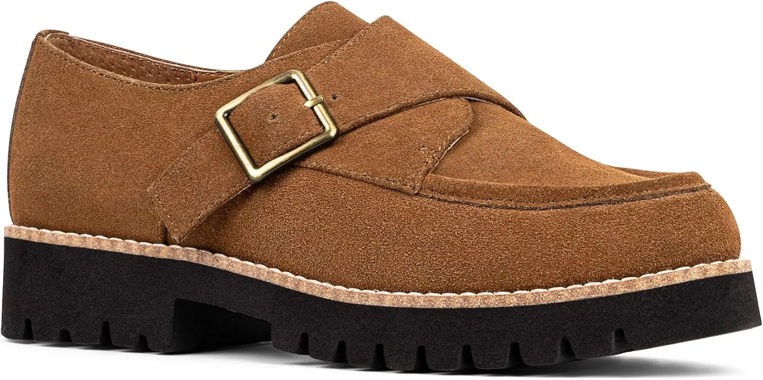Donald Pliner Women's Elody Suede Monk-Strap Loafer