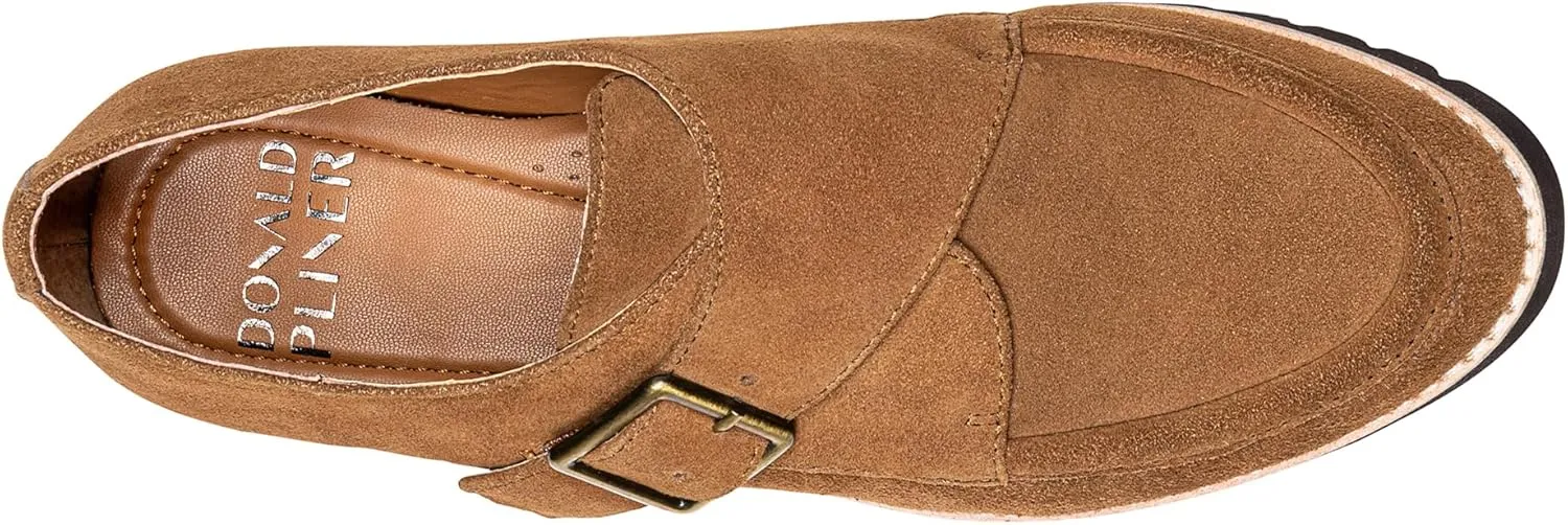 Donald Pliner Women's Elody Suede Monk-Strap Loafer