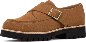 Donald Pliner Women's Elody Suede Monk-Strap Loafer