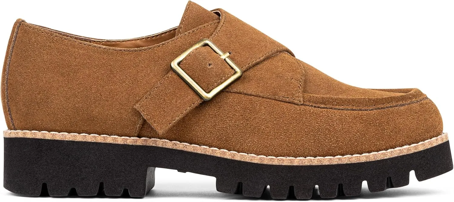Donald Pliner Women's Elody Suede Monk-Strap Loafer