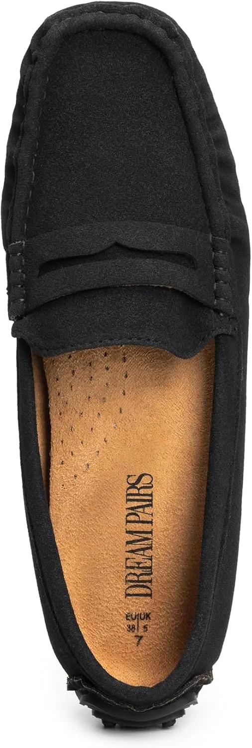 DREAM PAIRS Women's Loafers Penny Loafer Slip on Casual Dressy Comfortable Business Work Office Moccasins Driving Loafer Shoes