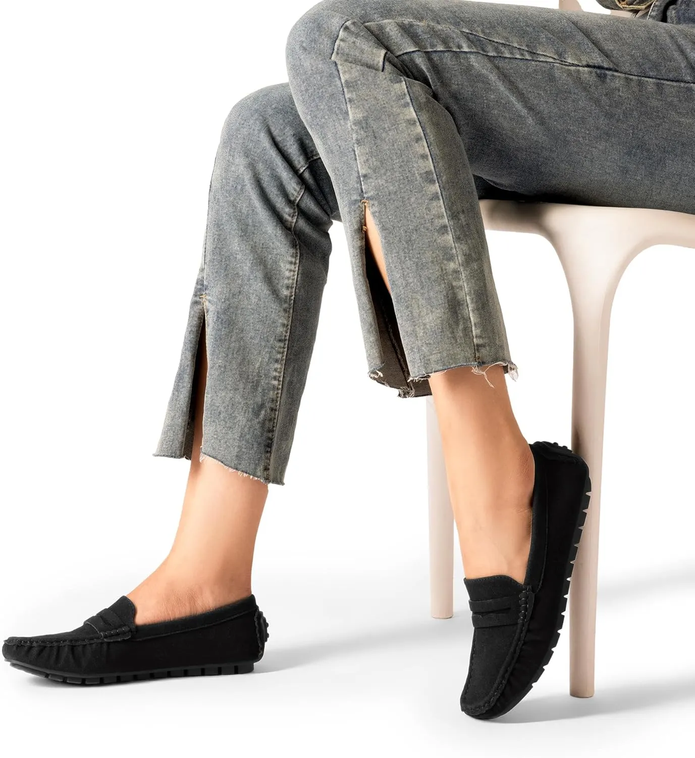 DREAM PAIRS Women's Loafers Penny Loafer Slip on Casual Dressy Comfortable Business Work Office Moccasins Driving Loafer Shoes