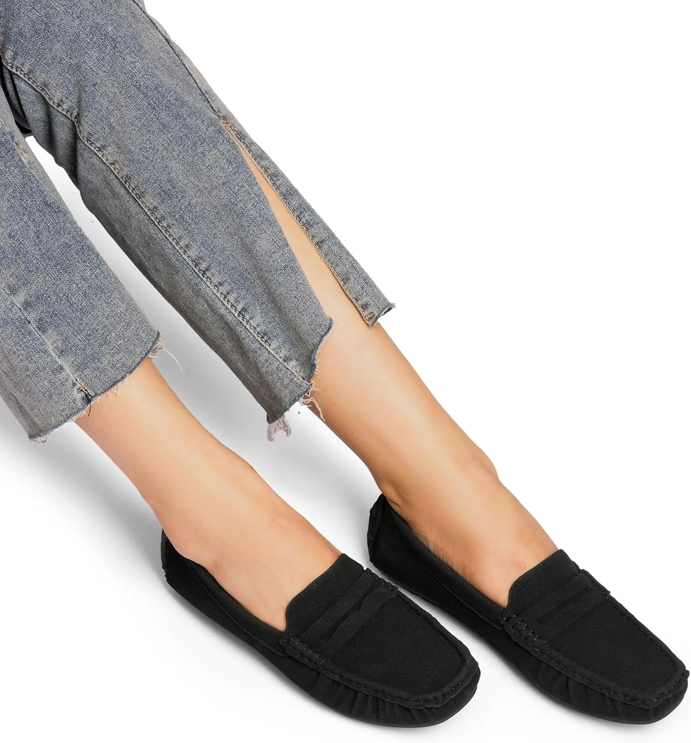 DREAM PAIRS Women's Loafers Penny Loafer Slip on Casual Dressy Comfortable Business Work Office Moccasins Driving Loafer Shoes