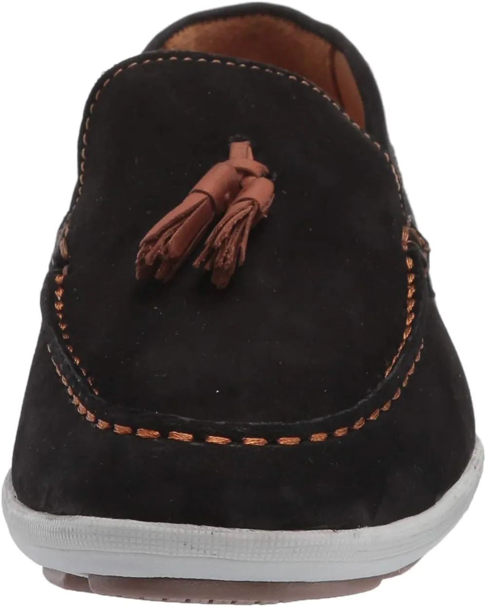 Driver Club USA Unisex-Child Kids Boys/Girls Leather Driving Loafer with Tassle Detail