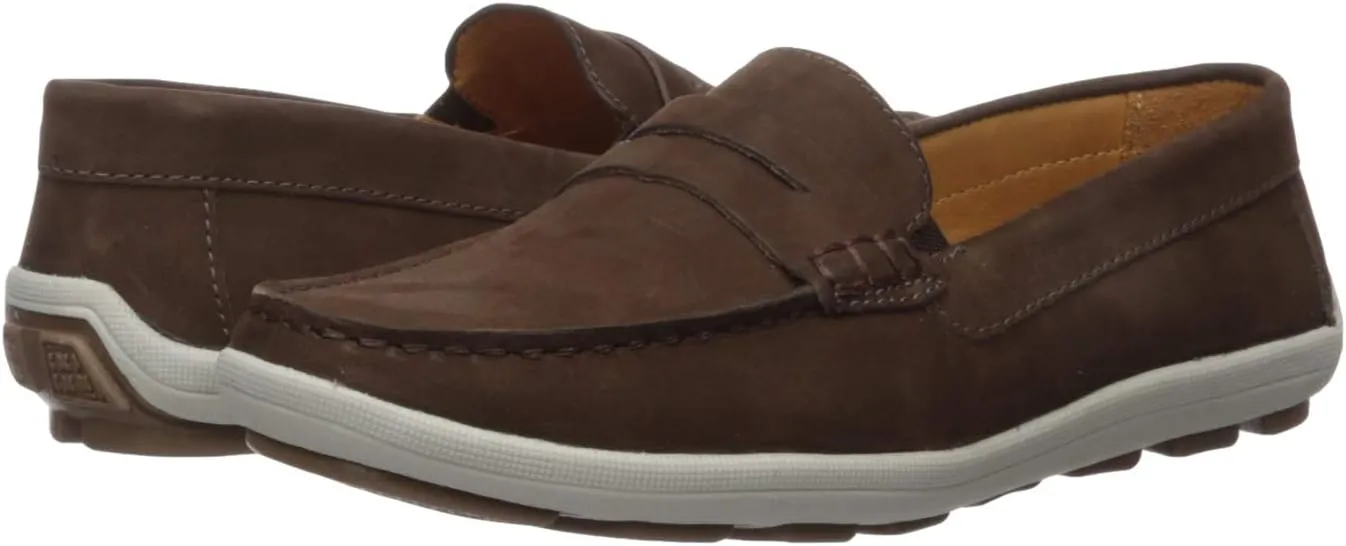 Driver Club USA Unisex-Child Kids Boys/Girls Leather Penny Driving Style Loafer
