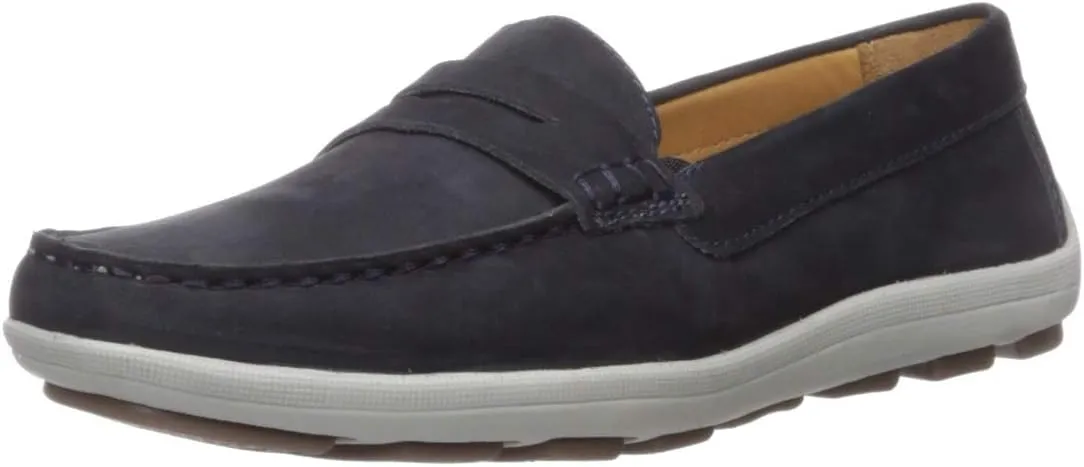 Driver Club USA Unisex-Child Kids Boys/Girls Leather Penny Driving Style Loafer