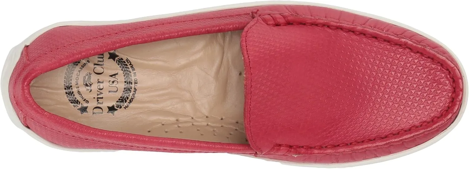 Driver Club USA Unisex-Child Kids Boys/Girls Leather San Diego Loafer