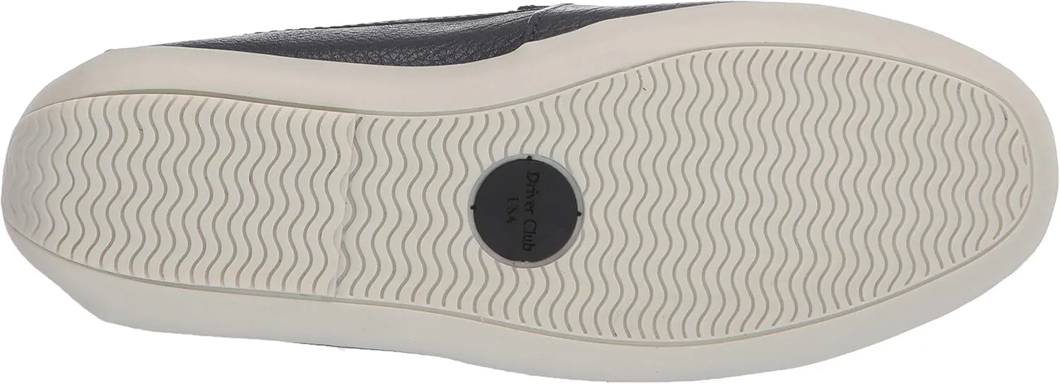 Driver Club USA Unisex-Child Kids Leather Fashion Luxury Driving Loafer with Venetian Detail