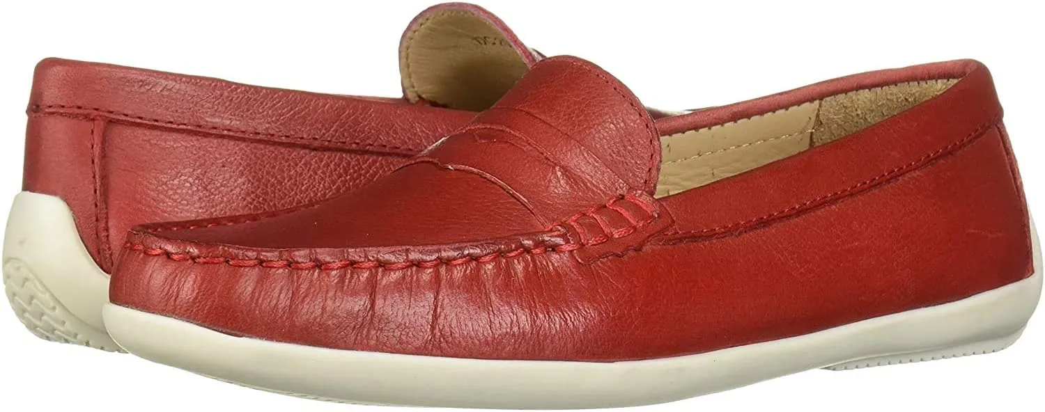 Driver Club USA Unisex-Child Leather Made in Brazil Naples 2.0 Penny Driver Loafer