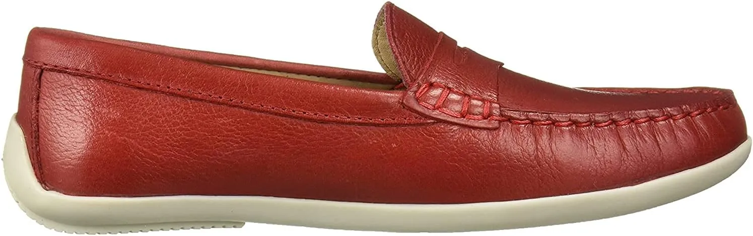 Driver Club USA Unisex-Child Leather Made in Brazil Naples 2.0 Penny Driver Loafer