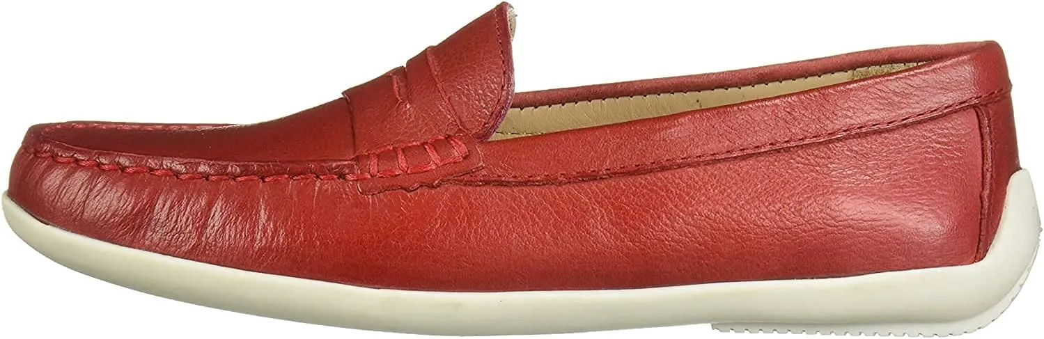Driver Club USA Unisex-Child Leather Made in Brazil Naples 2.0 Penny Driver Loafer