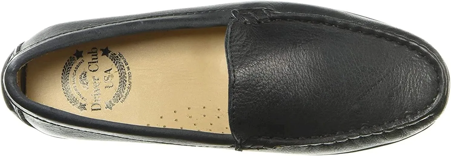 Driver Club USA Unisex-Child Leather Made in Brazil San Diego 2.0 Venetian Driver Loafer