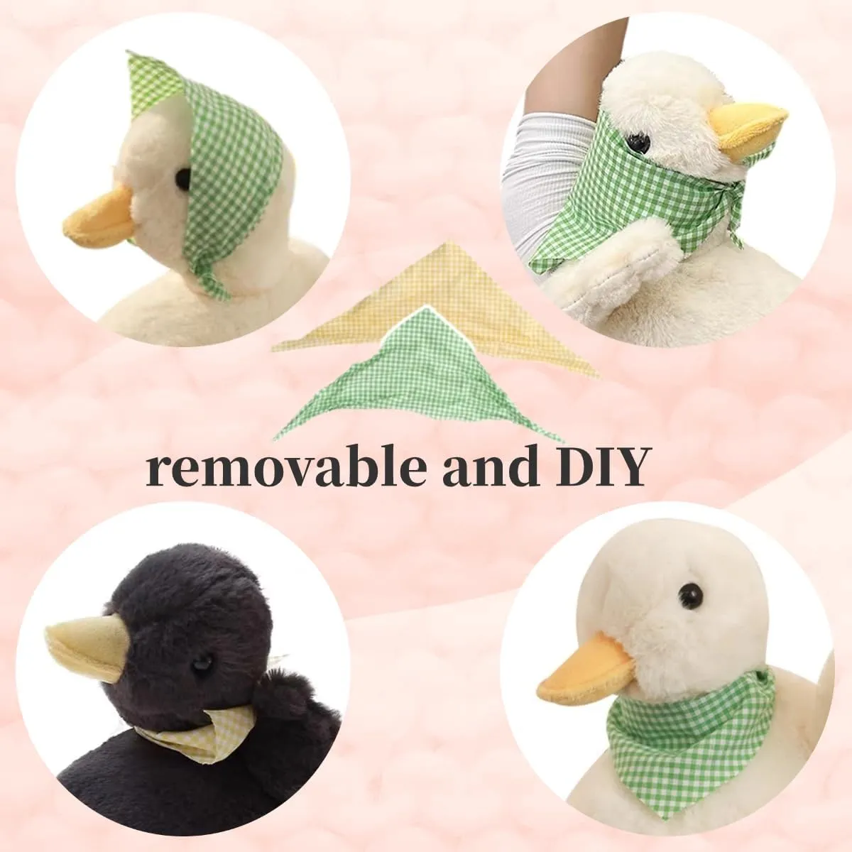 Duck Slippers for Women Fuzzy Animal Plush Slippers Winter Indoor House Slides Warm Fluffy Slipper for Men