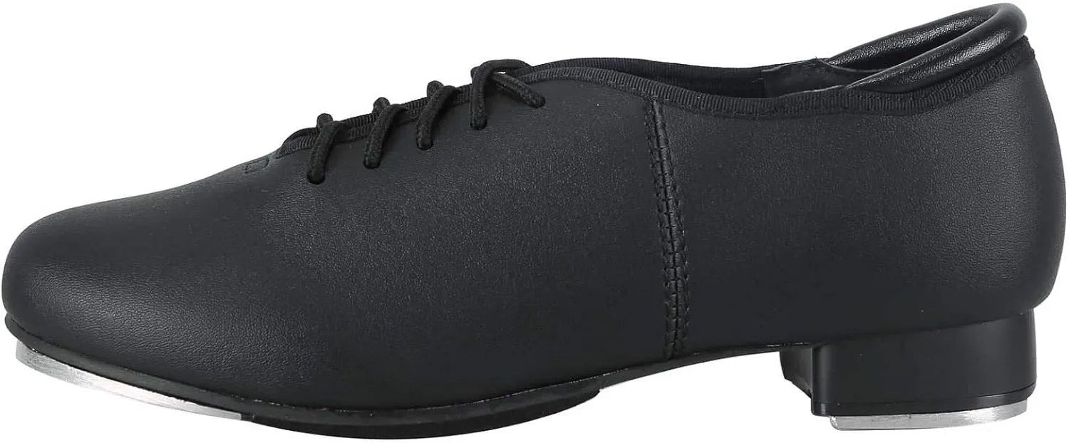 Dynadans Manmade Leather Lace Up Tap Shoe Dance Shoes for Women and Men's Dance Shoes