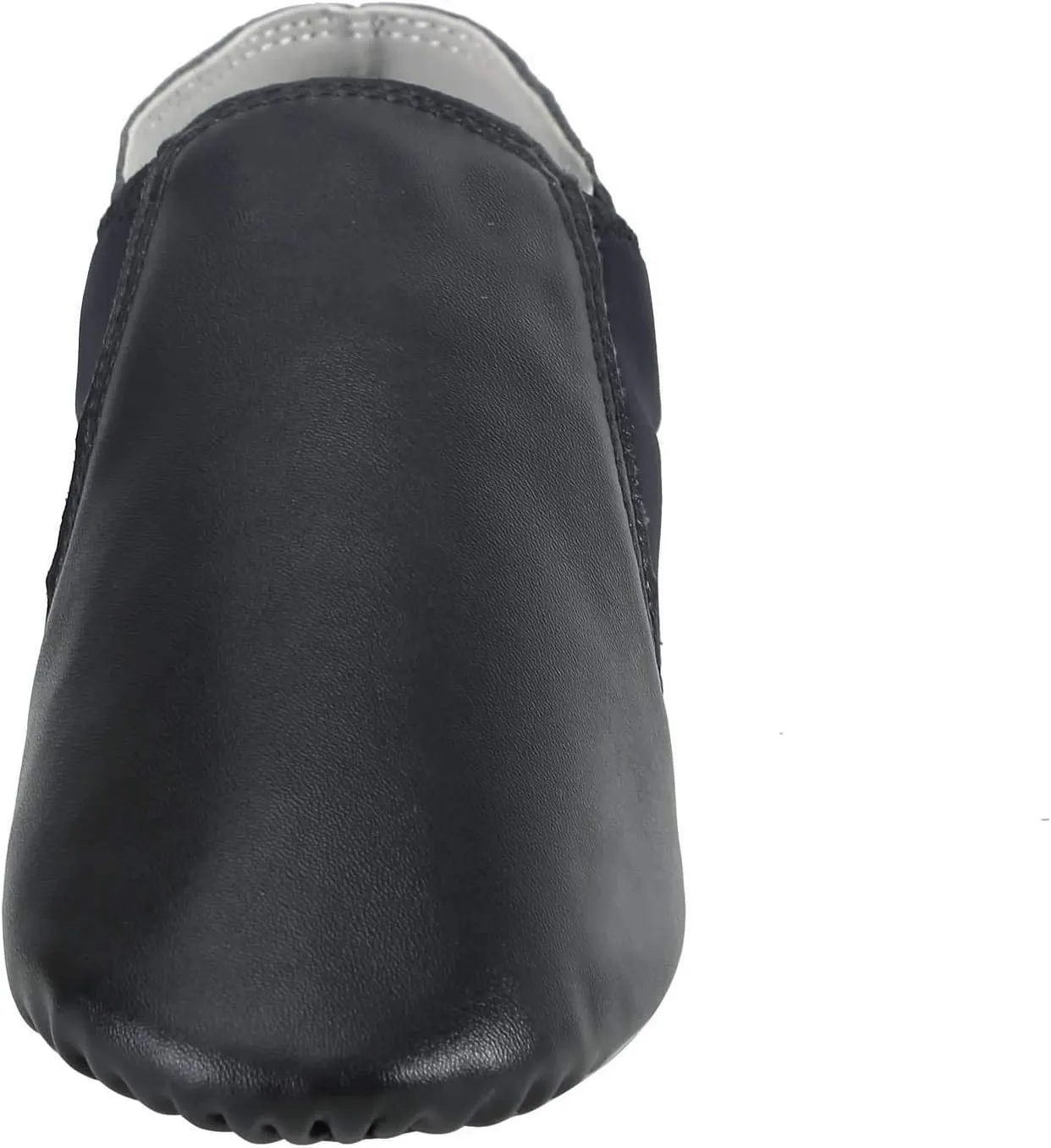 Dynadans Unisex PU Leather Upper Slip-on Jazz Shoe with Arch Insert for Women and Men's Dance Shoes