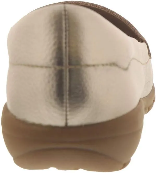 Easy Spirit Women's Abide Croco Print Casual Flat