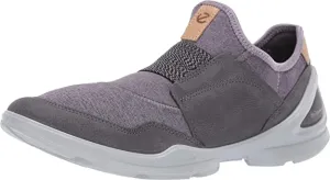 ECCO Women's Biom Street Strap Sneaker, Magnet/Light Purple, 5-5.5