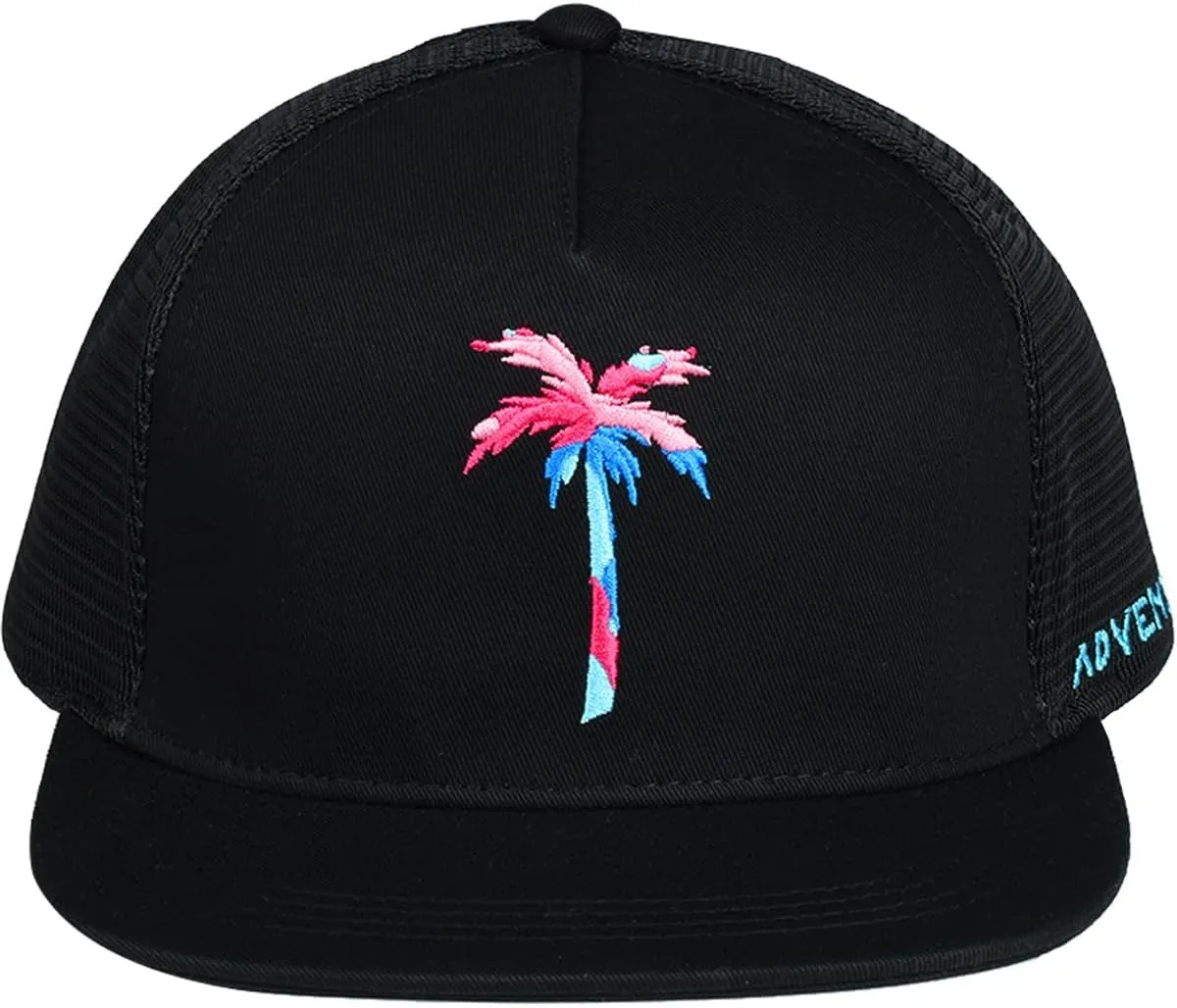 EDTREK Adventure Snapback Hat - Surf Hat - Beach Hat - Hiking Trucker Hat - Flying High Hat