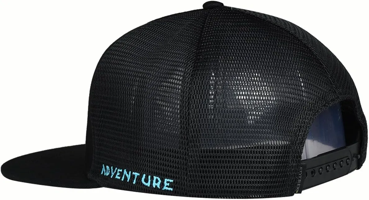 EDTREK Adventure Snapback Hat - Surf Hat - Beach Hat - Hiking Trucker Hat - Flying High Hat