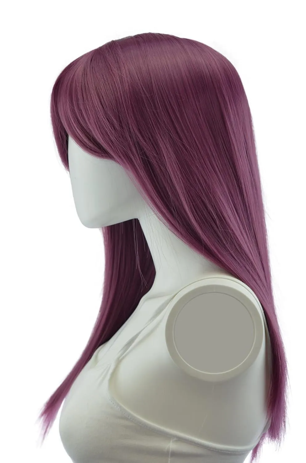 EpicCosplay® Theia Dark Plum Purple Medium Wig (10DM)