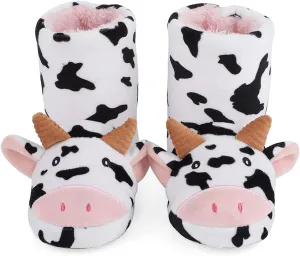 ESTAMICO Girls Boys Slippers Kids Warm Soft Boot Slipper