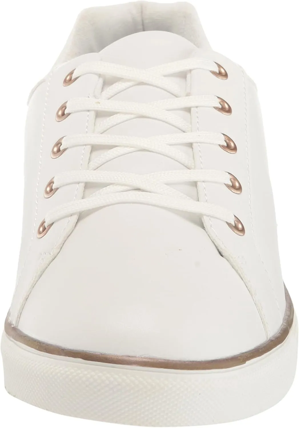 EVANS Women's Wide Fit Metallic Stripe Trainer Sneaker