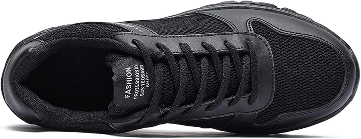 Fashion Men Mesh Mountaineering Casual Sport Shoes Lace Up Solid Color Running Breathable Soft Men's Sneaker