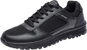 Fashion Men Mesh Mountaineering Casual Sport Shoes Lace Up Solid Color Running Breathable Soft Men's Sneaker