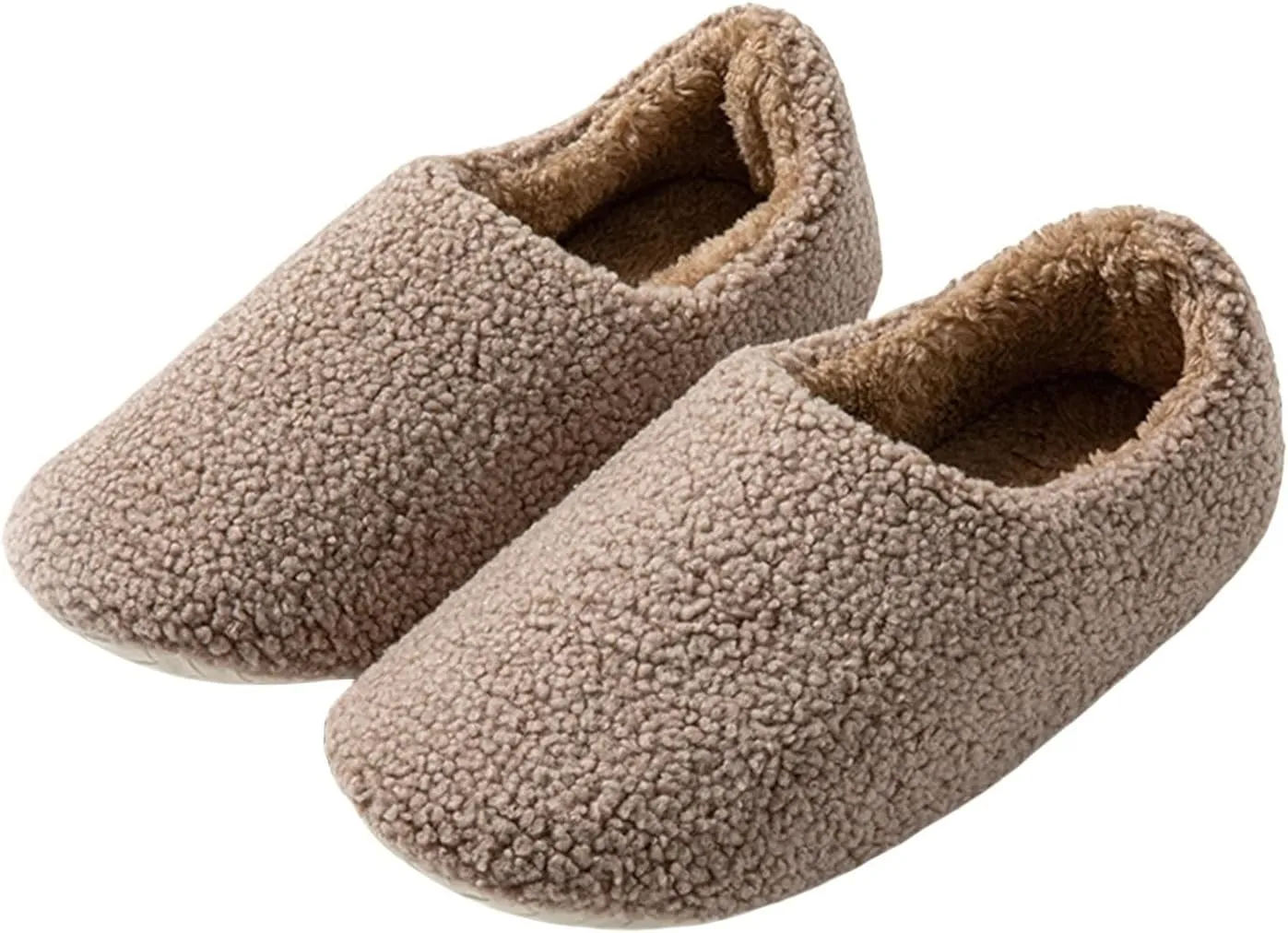 Faux Wool Slippers for Women Slippers Soft and Comfortable Warm Your Feet in Winter Fuzzy Slippers for Womens