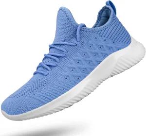 Feethit Womens Slip On Walking Shoes Non Slip Running Shoes Breathable Workout Shoes Lightweight Gym Sneakers