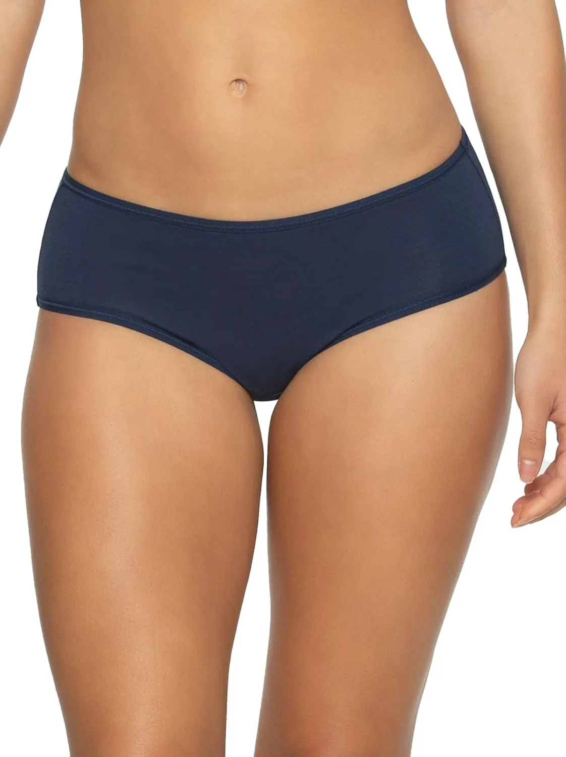 Felina - Cotton Modal Full Coverage Hipster Underwear 5-Pack - Comfortable and Breathable Mid-Rise Panties for Women