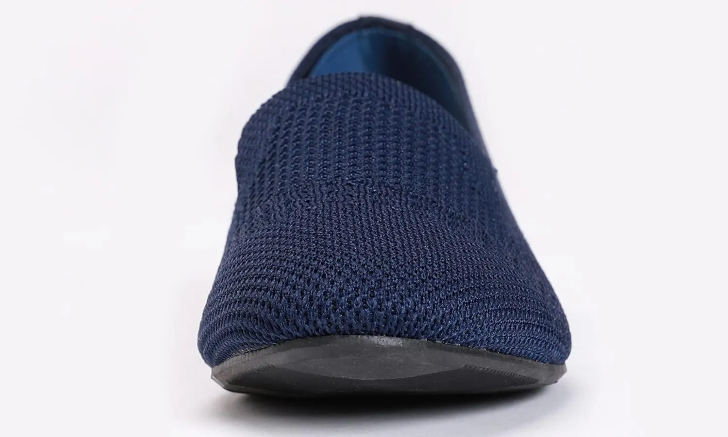 Feversole Women's Woven Fashion Breathable Knit Flat Shoes