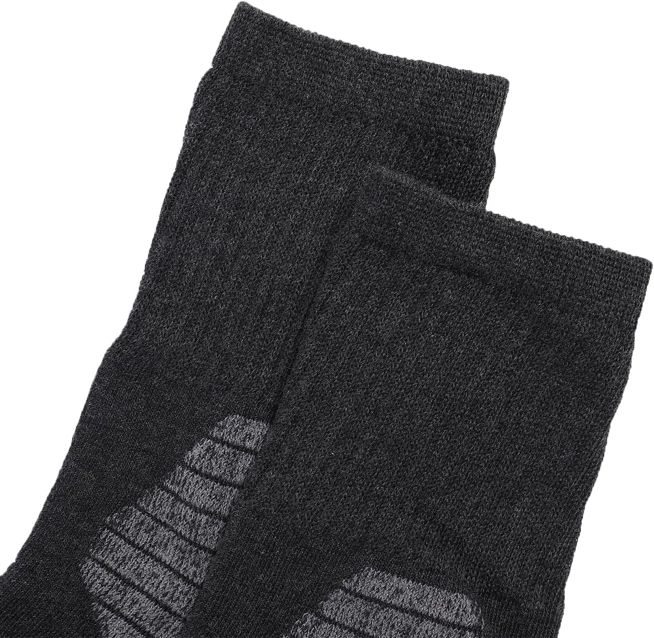 Fitliva Work Socks for Men Cotton Cushioned Boot Socks Ankle Support(6 Pairs)