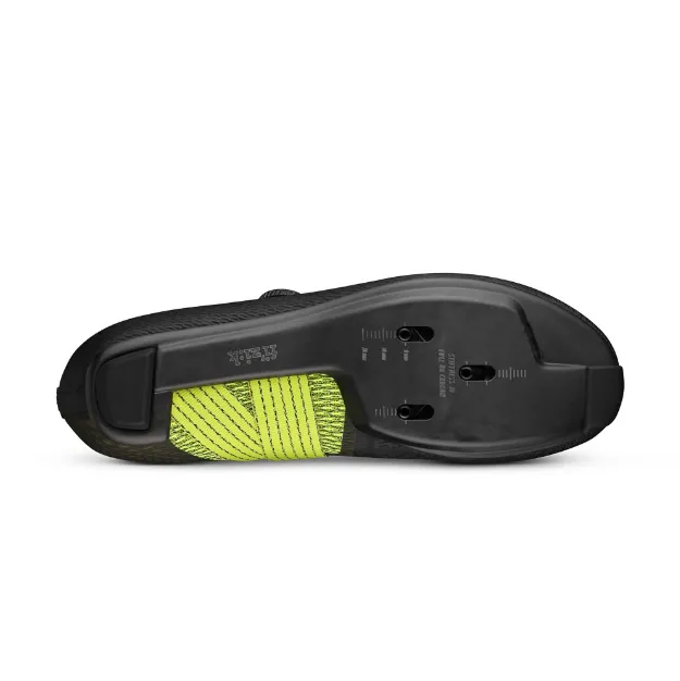 FIZIK VENTO STABILITA CARBON SHOE BLACK/YELLOW FLUO