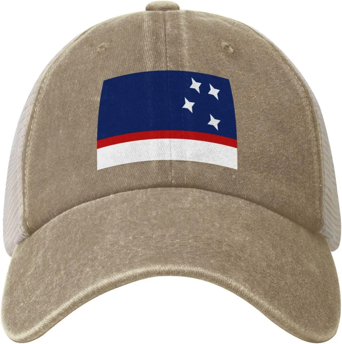 Flag of Patagonia Baseball Cap Women Men Mesh Back Denim Hat Vintage Trucker Hats Dad Caps