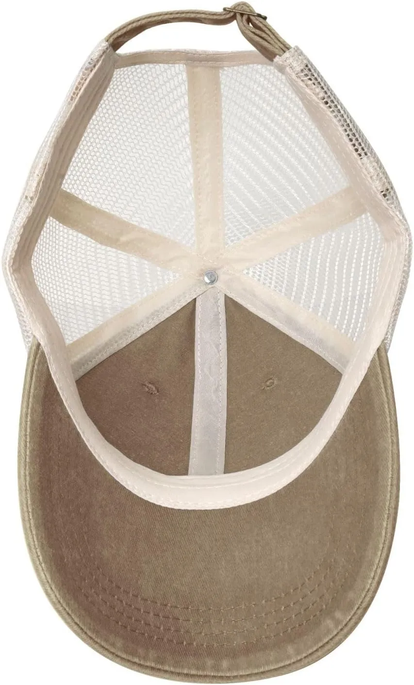 Flag of Patagonia Baseball Cap Women Men Mesh Back Denim Hat Vintage Trucker Hats Dad Caps