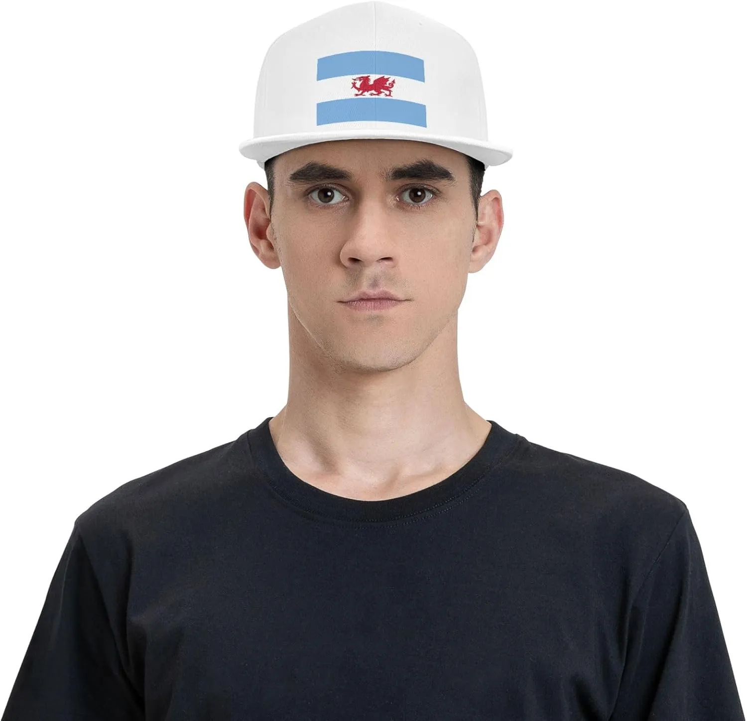 Flag of The Welsh Colony in Patagonia Baseball Cap for Men Women Snapback Hat Trucker Flat Bill Caps Sun Hat