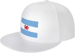 Flag of The Welsh Colony in Patagonia Baseball Cap for Men Women Snapback Hat Trucker Flat Bill Caps Sun Hat