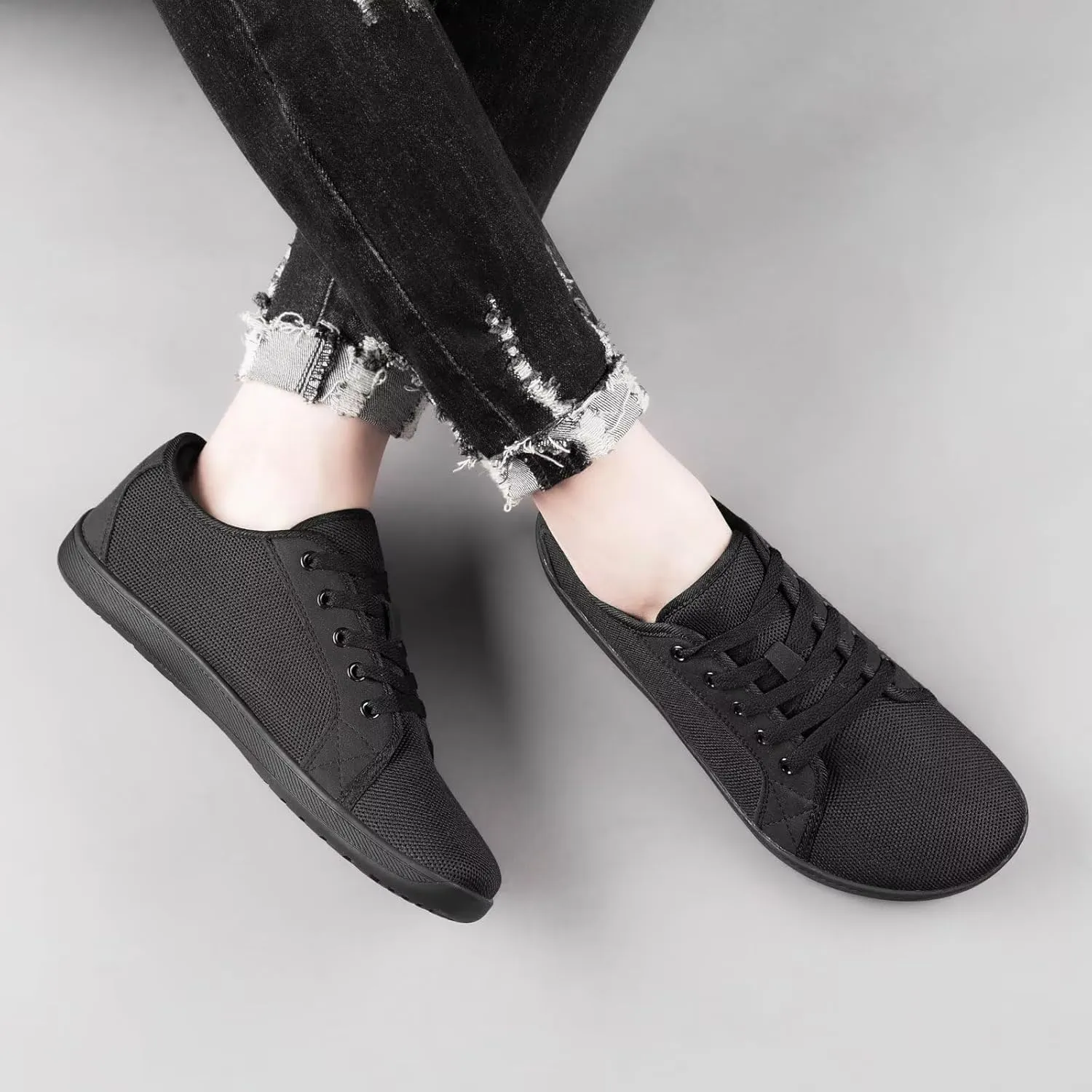 Flat Shoes Women Wide Toe Barefoot Indoor Casual Breathable Comfortable Classic
