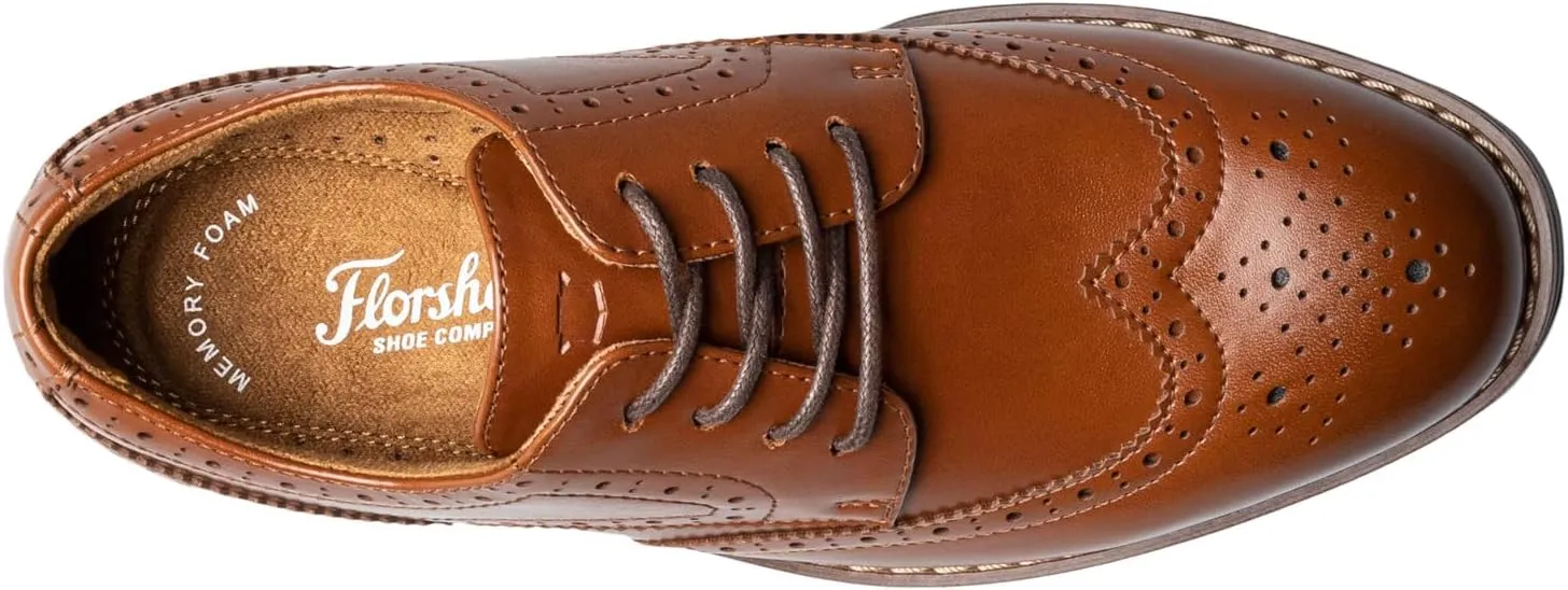 Florsheim Boy's, Rucci JR Wingtip Oxford - Little Kid & Big Kid