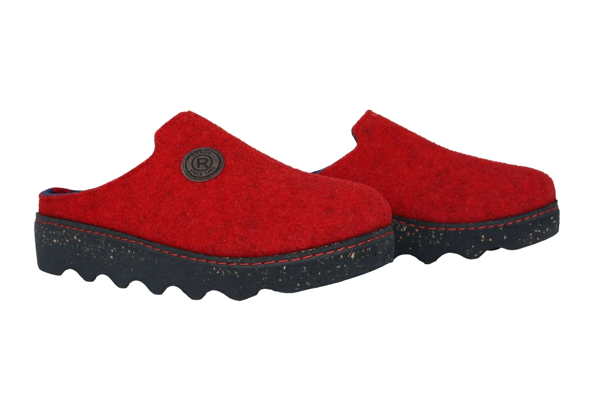 'Foggia-D' women's homeslipper - red