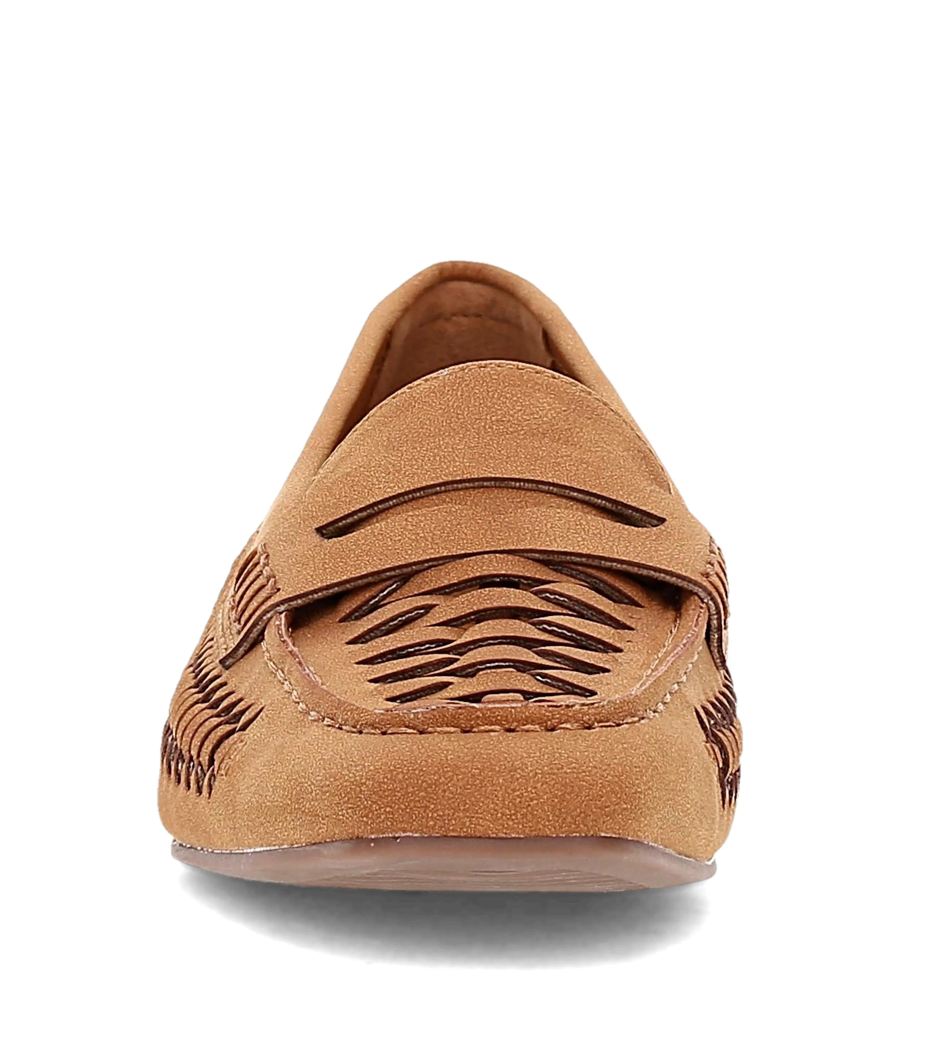 Frye and Co Women FLORYS COGNAC/NAIR PU