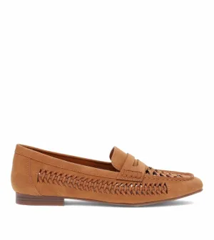 Frye and Co Women FLORYS COGNAC/NAIR PU