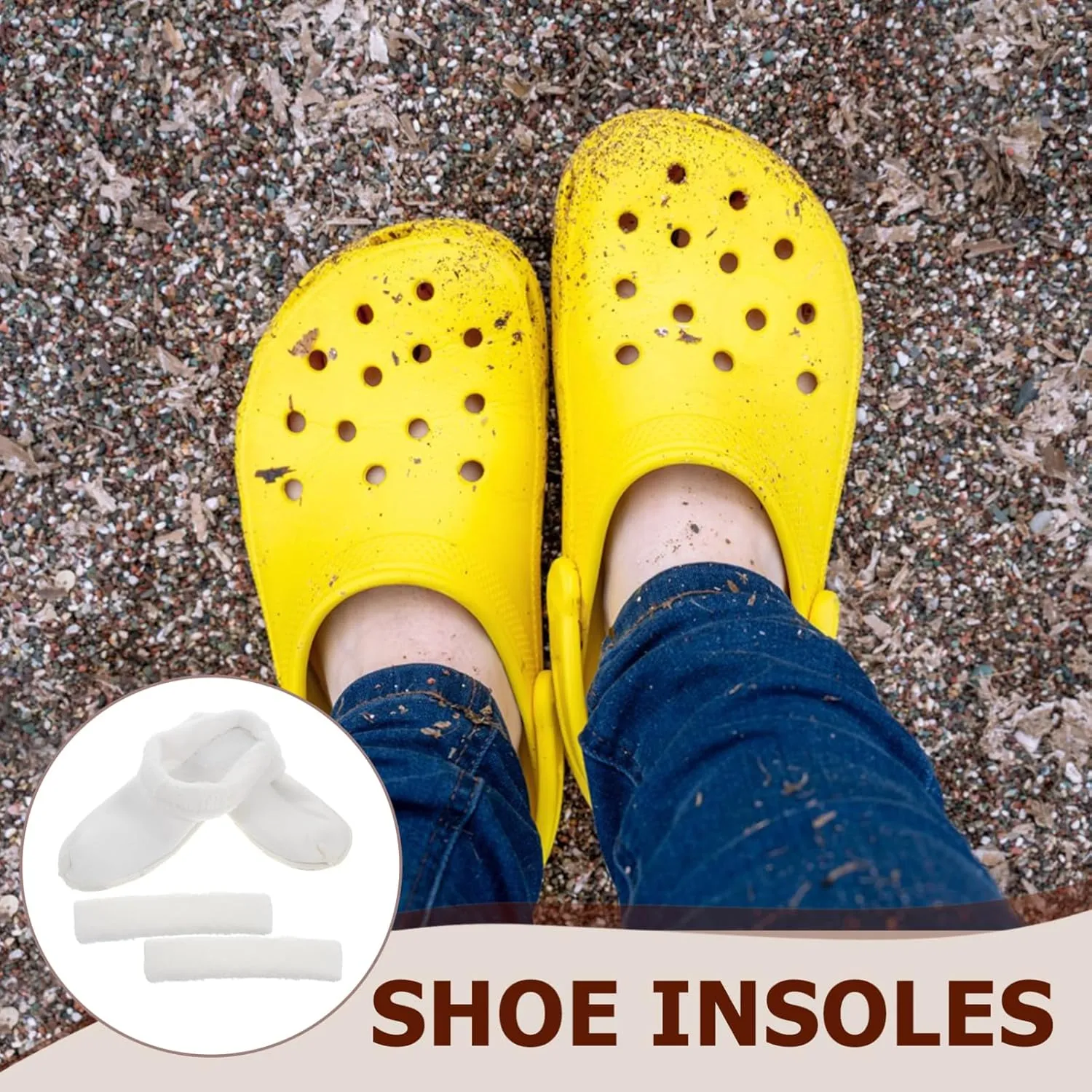 Fuzzy Shoe Insoles House Slipper Insert Warm Liner Insoles for Clogs Replacement Sandals Comfort Lining Cold Weather Size 8
