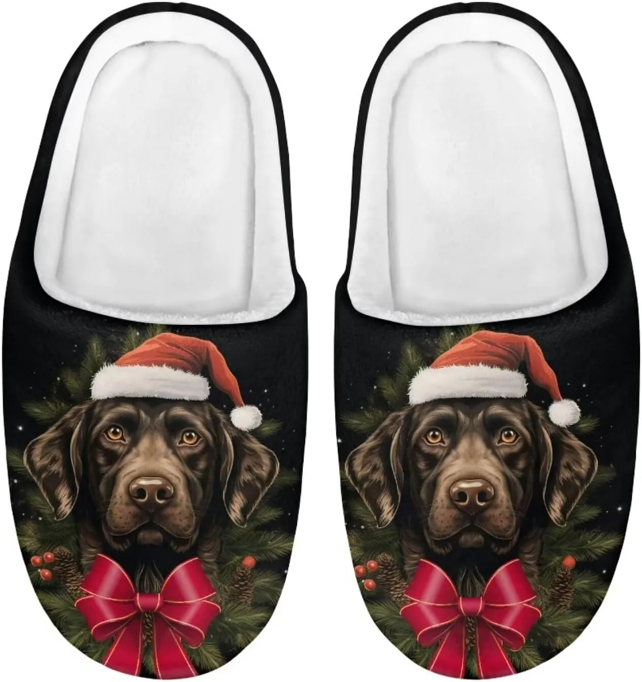 Fuzzy Slippers for Girls Unisex-Child Plush House Shoes Boys Cozy Slippers