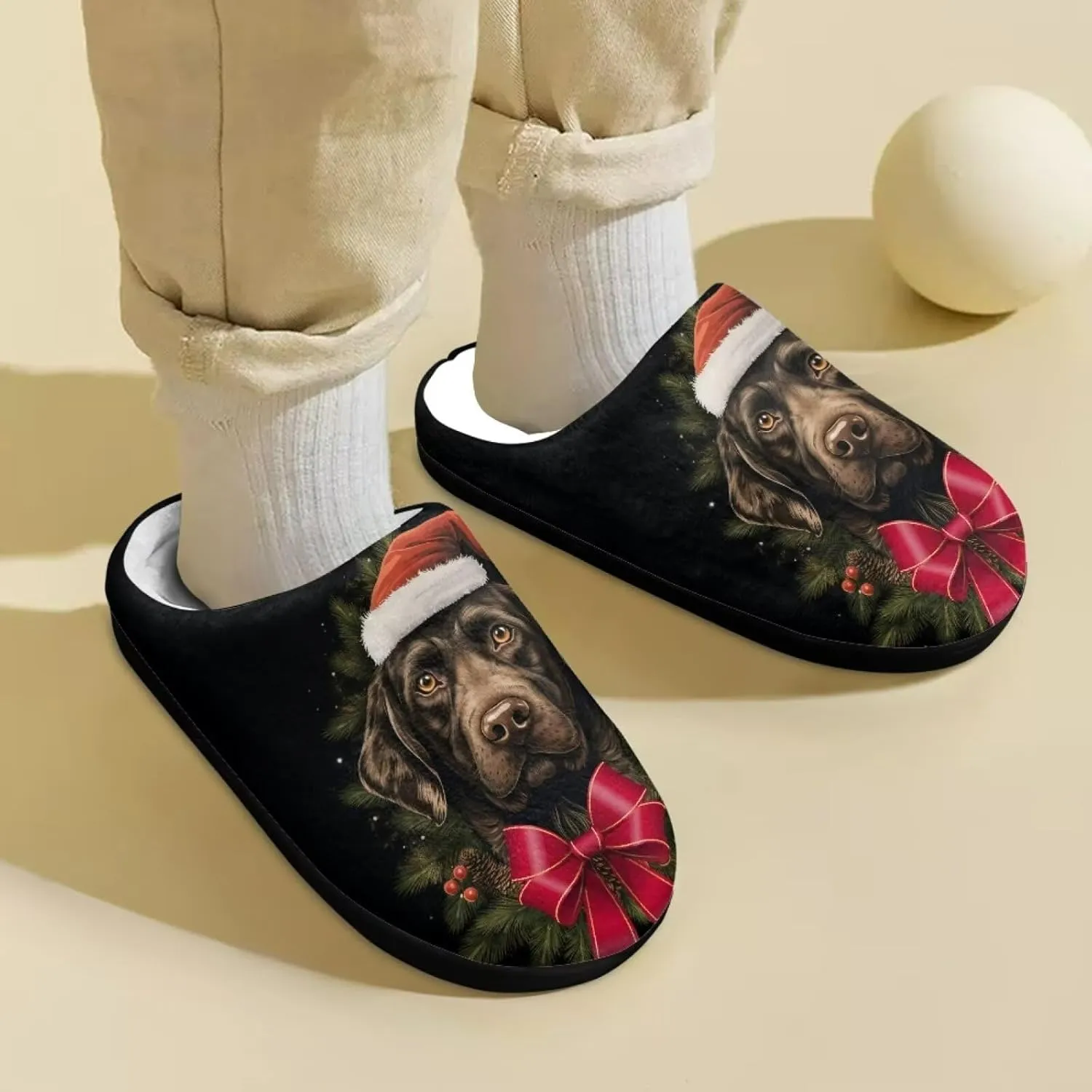 Fuzzy Slippers for Girls Unisex-Child Plush House Shoes Boys Cozy Slippers