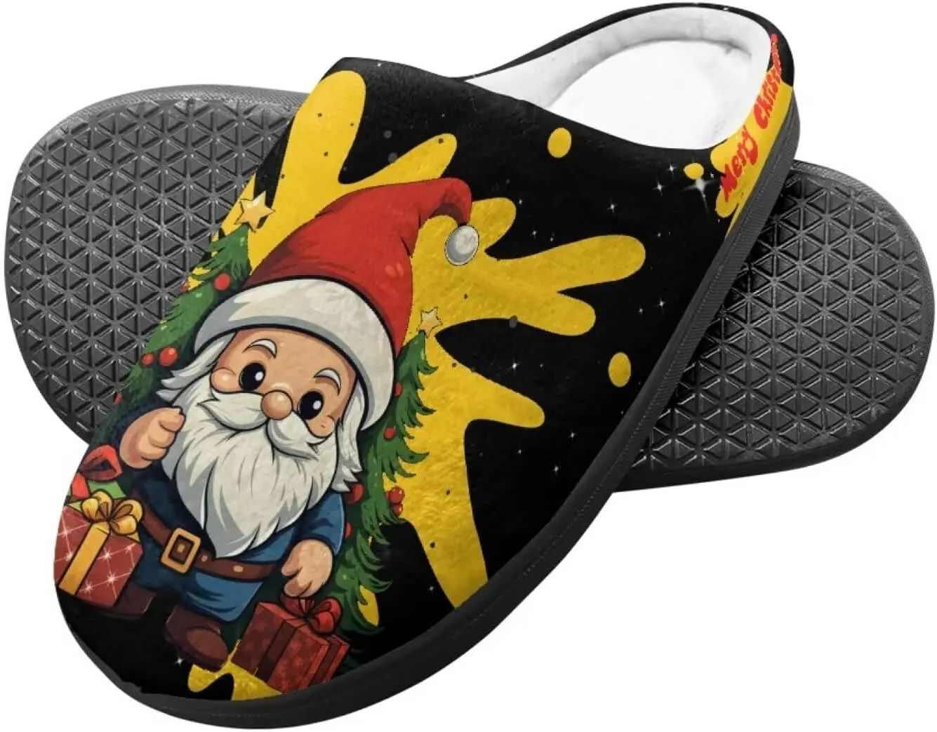 Fuzzy Slippers for Girls Unisex-Child Plush House Shoes Boys Cozy Slippers