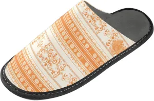 Fuzzy Slippers for Women Men Cozy Memory Foam Scuff Slippers Warm House Shoes Indoor/Outdoor
